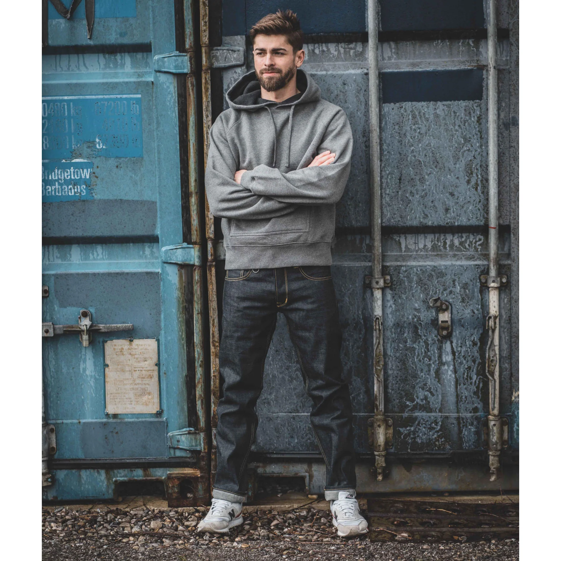 1958 Roamer Regular Straight 15oz Jeans - Indigo - Image 12