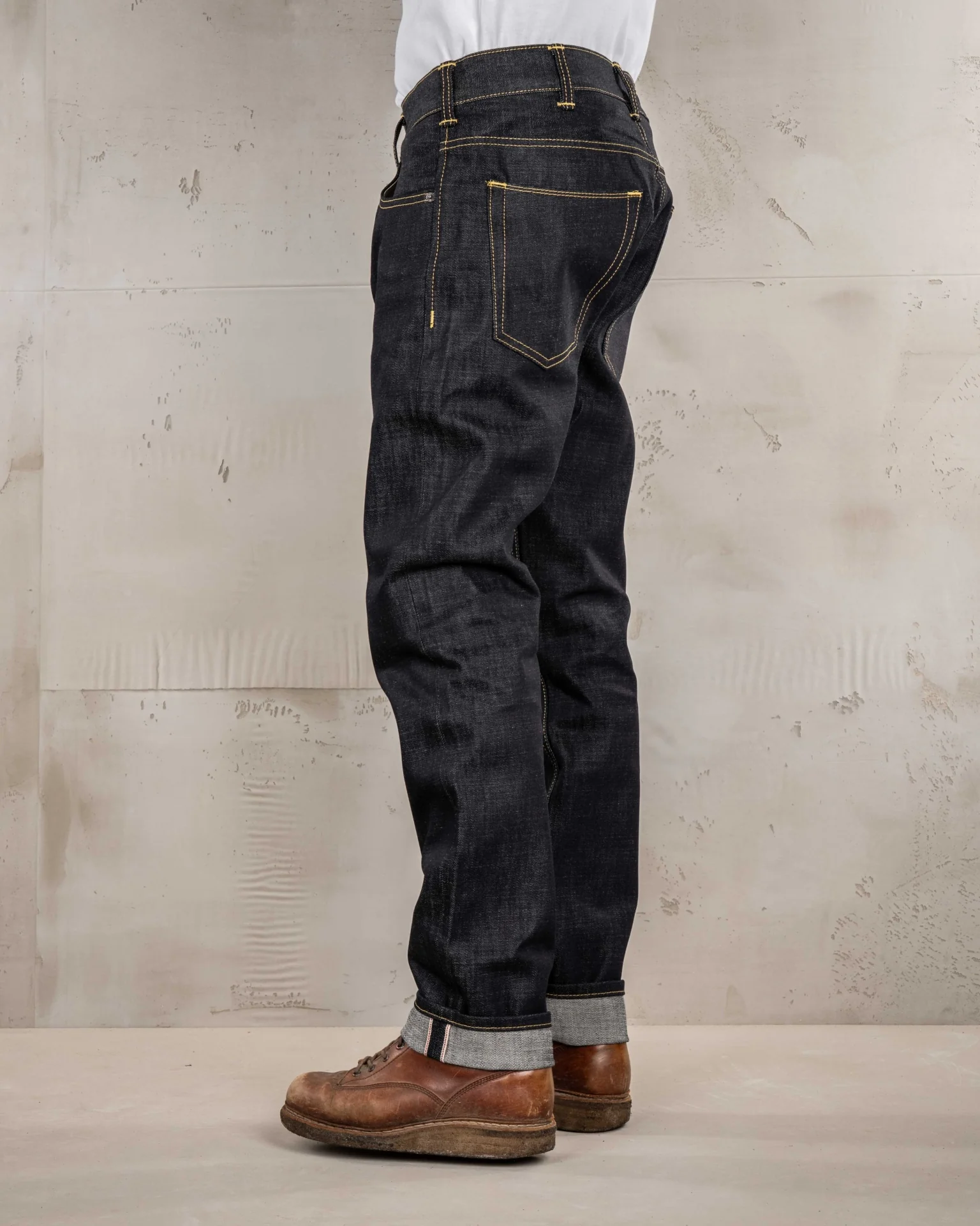 1958 Roamer Regular Straight 15oz Jeans - Indigo - Image 3