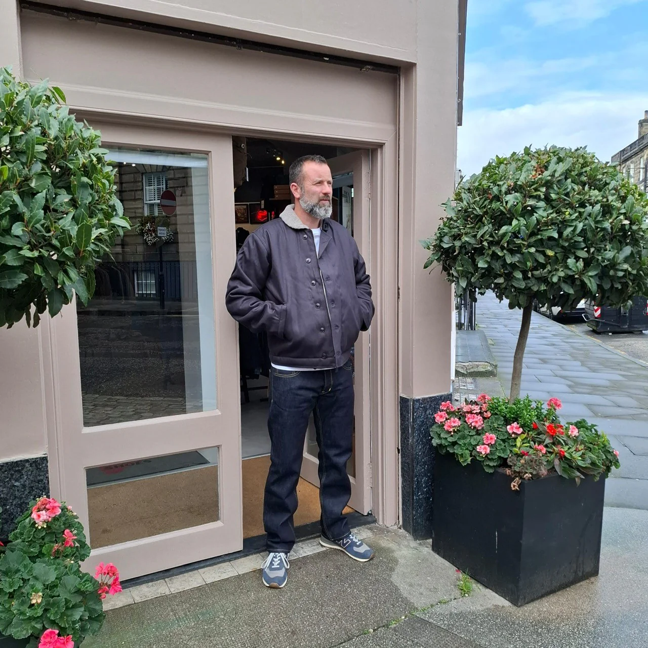 1958 Roamer Regular Straight 15oz Jeans - Indigo - Image 6