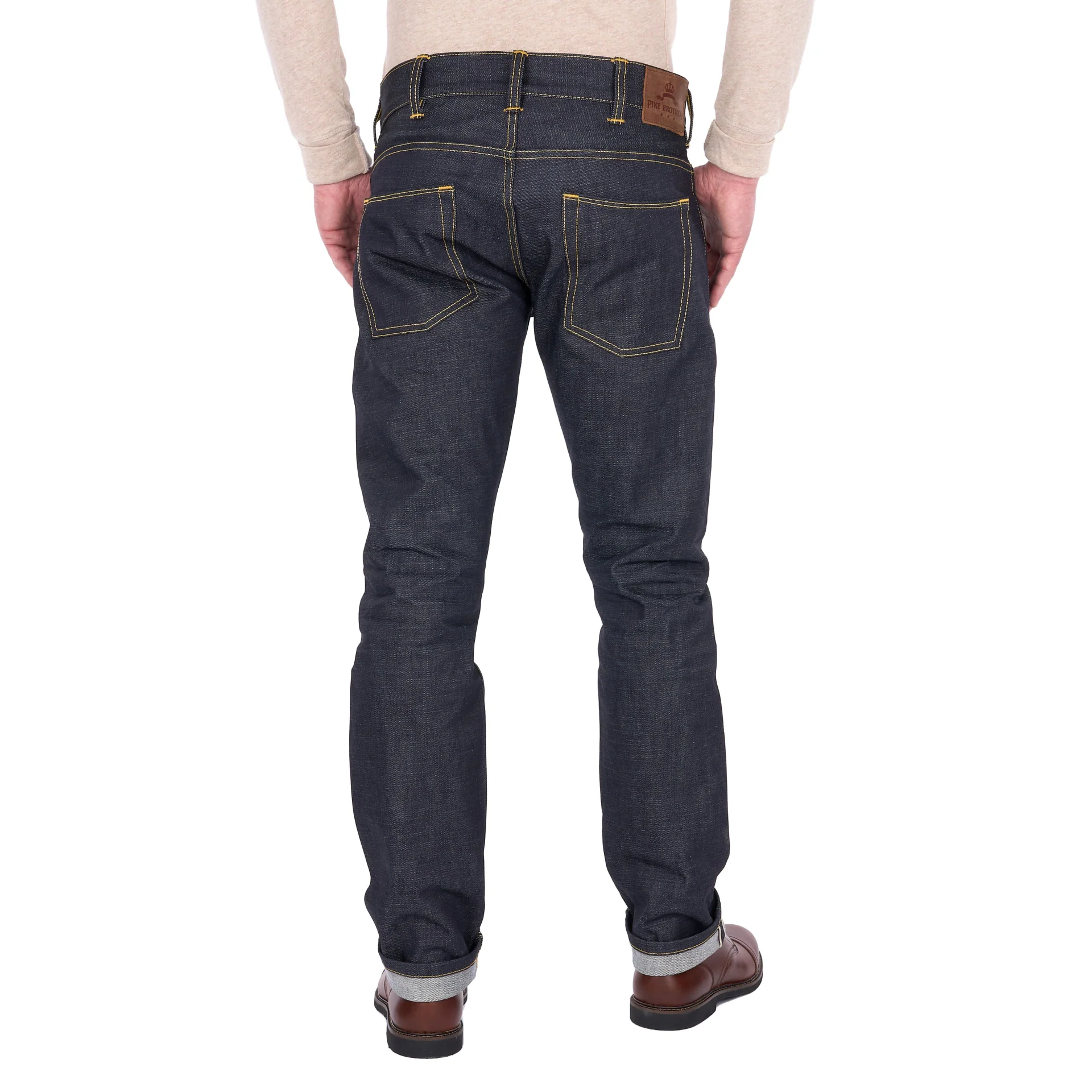 1958 Roamer Regular Straight 15oz Jeans - Indigo - Image 8