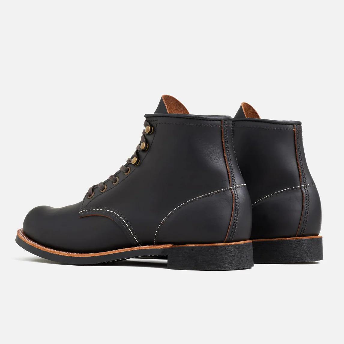 Blacksmith 3345 - Black Prairie Leather - Image 6