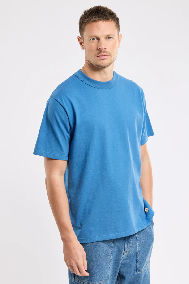 Callac Tee - Waterfall Mid Blue - Image 5