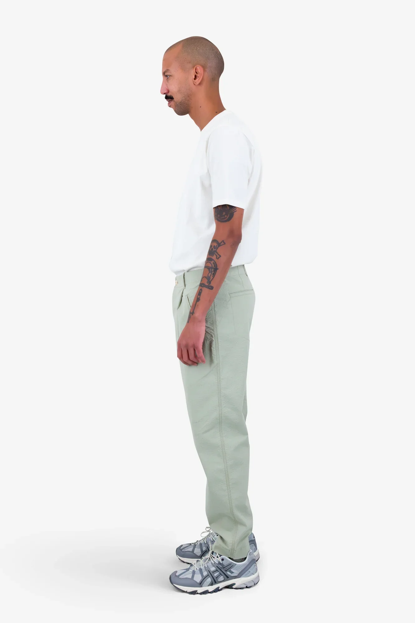Assembly Pant - Light Sage Seersucker - Image 4