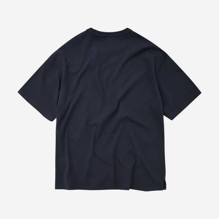 OG Double-Rib Oversized T-Shirt - Navy - Image 3