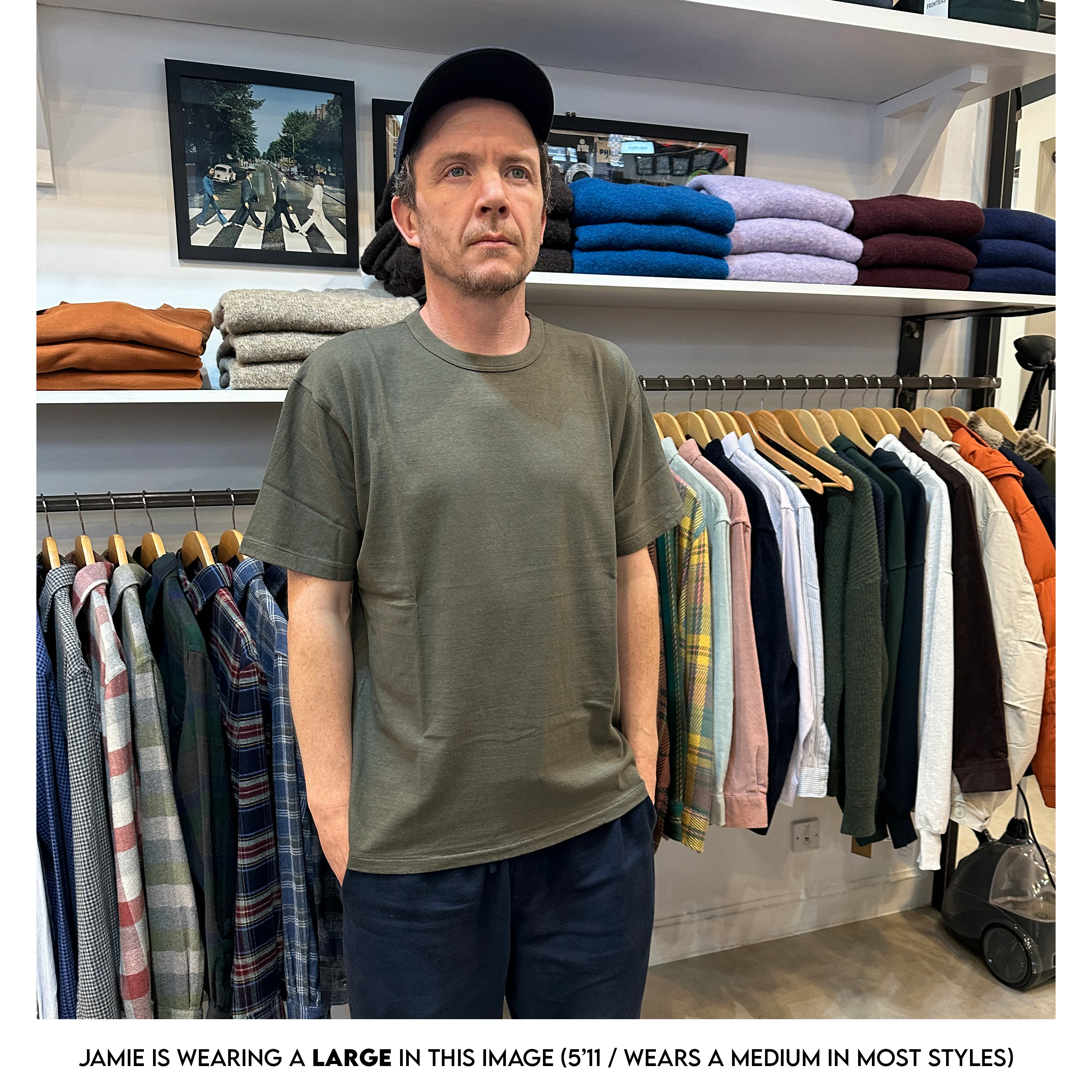 Haleiwa T-Shirt - Beluga - Image 7