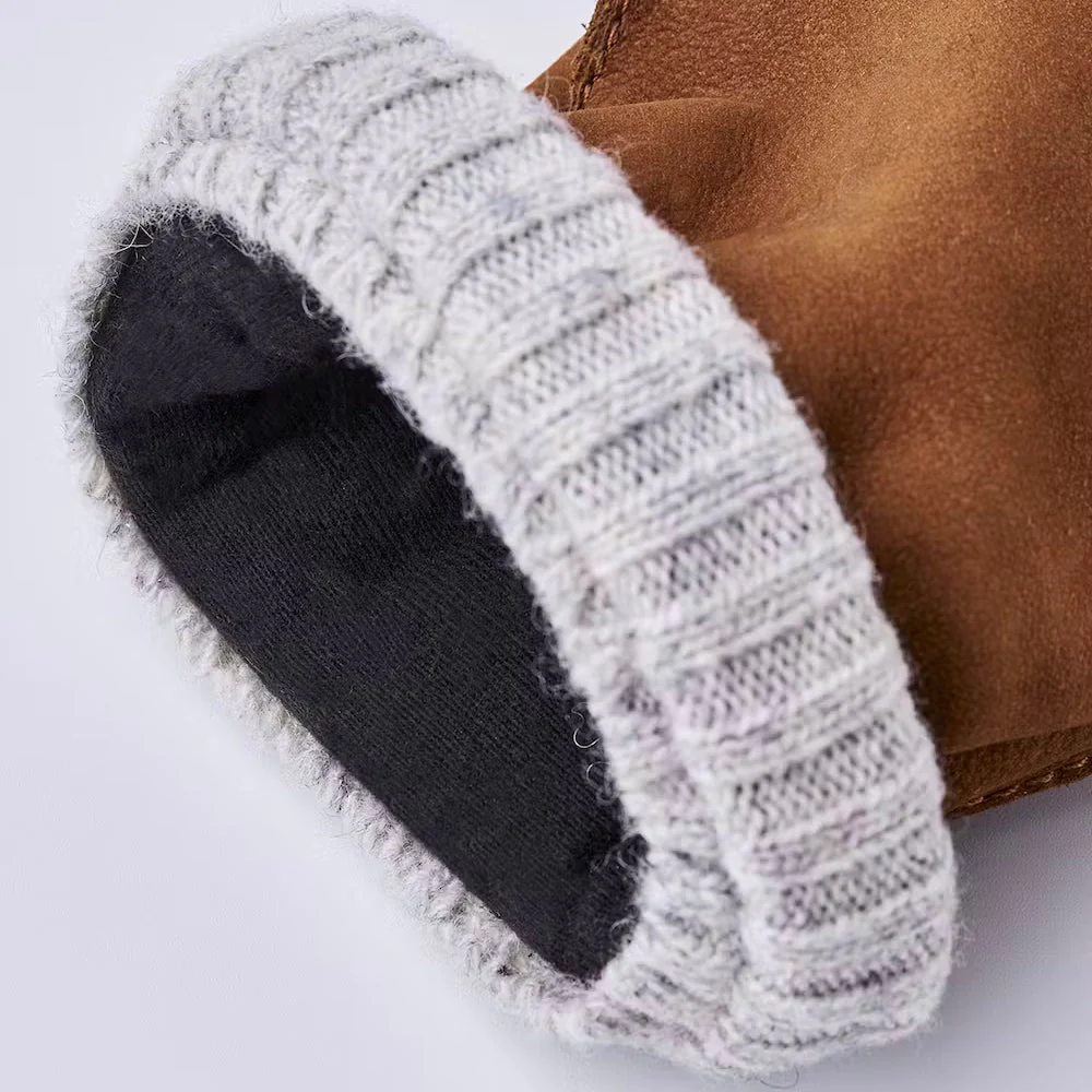 Joar Nubuck Gloves - Cork - Image 5