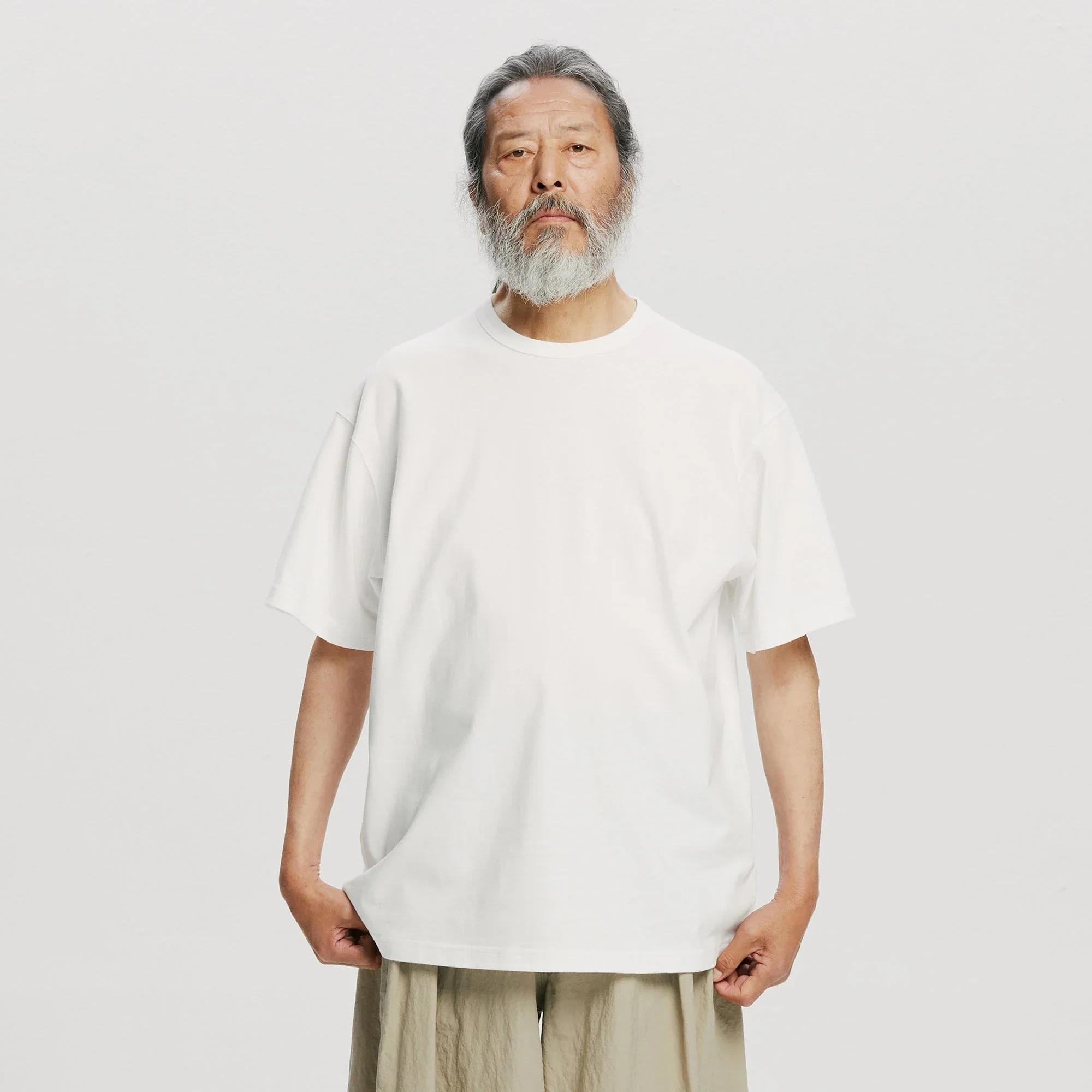 OG Athletic T-Shirt 2 Pack - White & Grey - Image 3