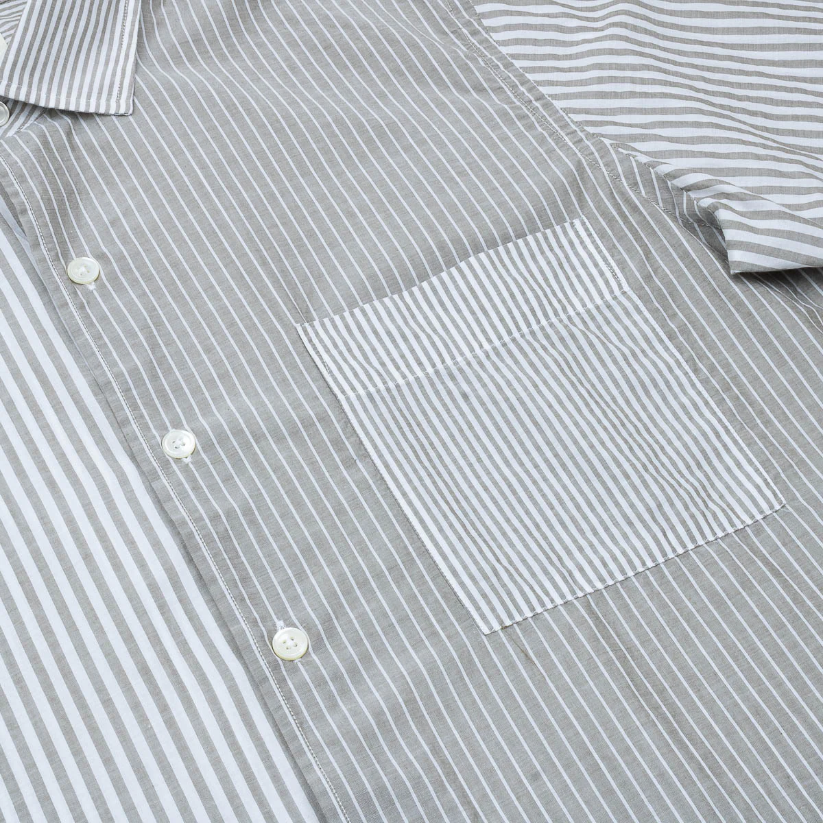 Patch MC Shirt - Army Green/White - Image 3