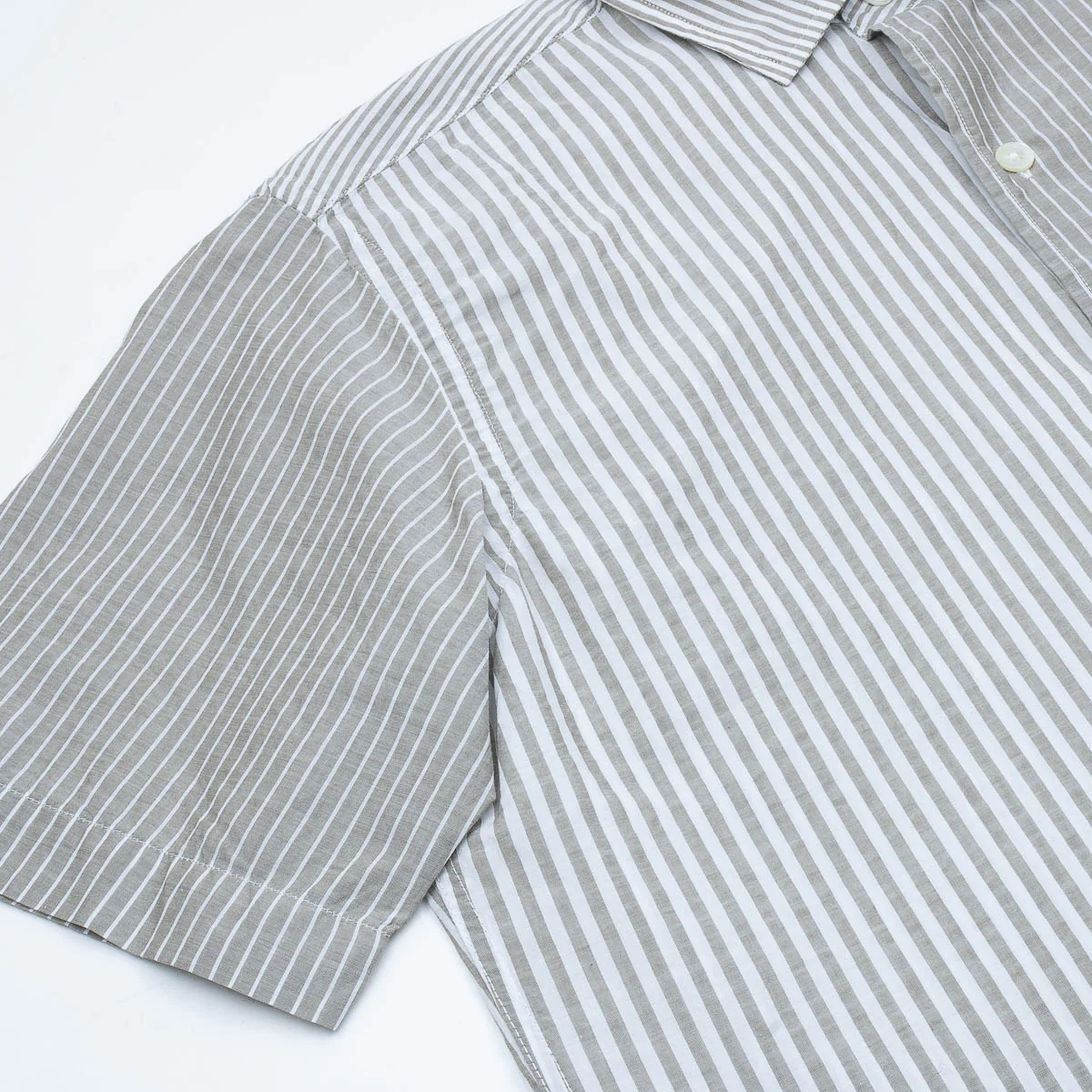 Patch MC Shirt - Army Green/White - Image 4