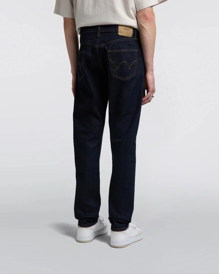 Slim Tapered 13oz Jeans - Pure Indigo Kaihara - Image 3