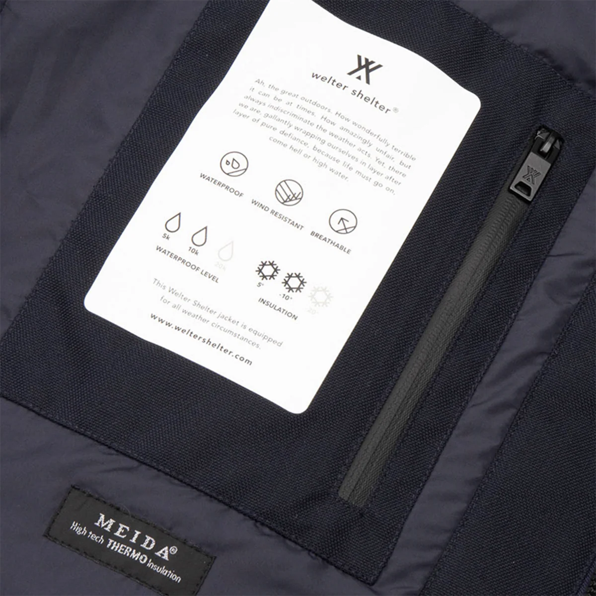 Terror Weather Parka Spoiler - Navy - Image 11
