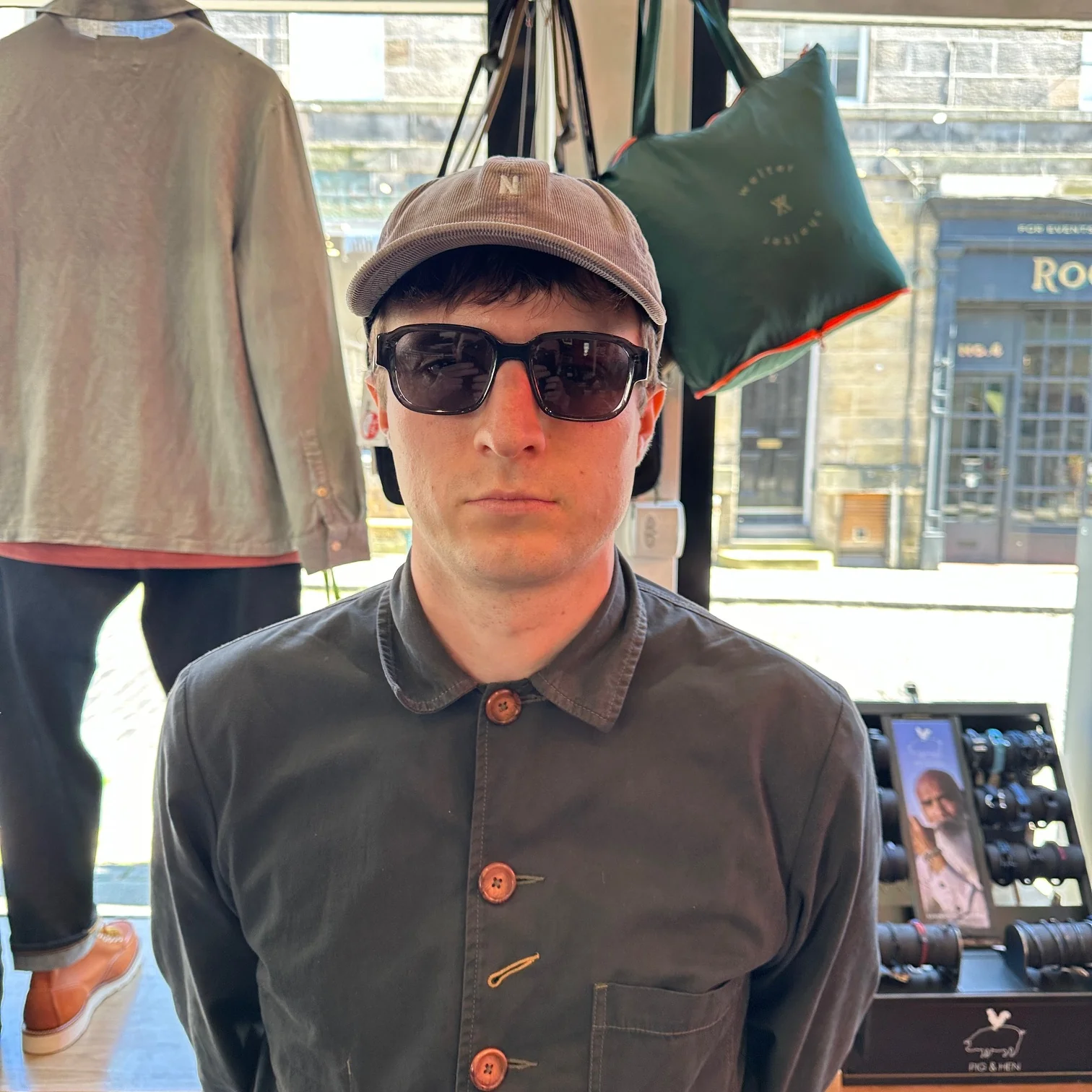 CED E13 Sunglasses - Smoked Crystal & Black Polarized Lens - Image 3