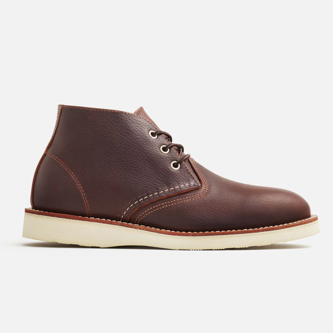 Work Chukka 3141 - Briar Oil Slick Leather - Image 3