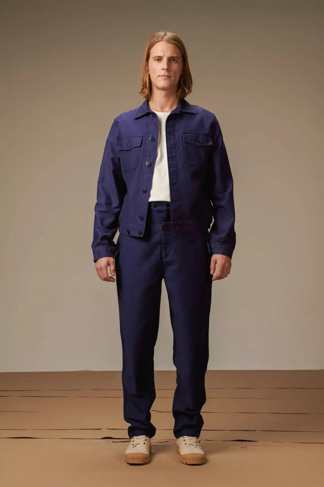 Perig Work Pant - Blue - Image 3